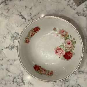 Vintage rose bowl